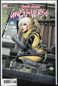 Spider-Gwen: Gwenverse #3 Greg Land Cover (2022) Spider-Gwen