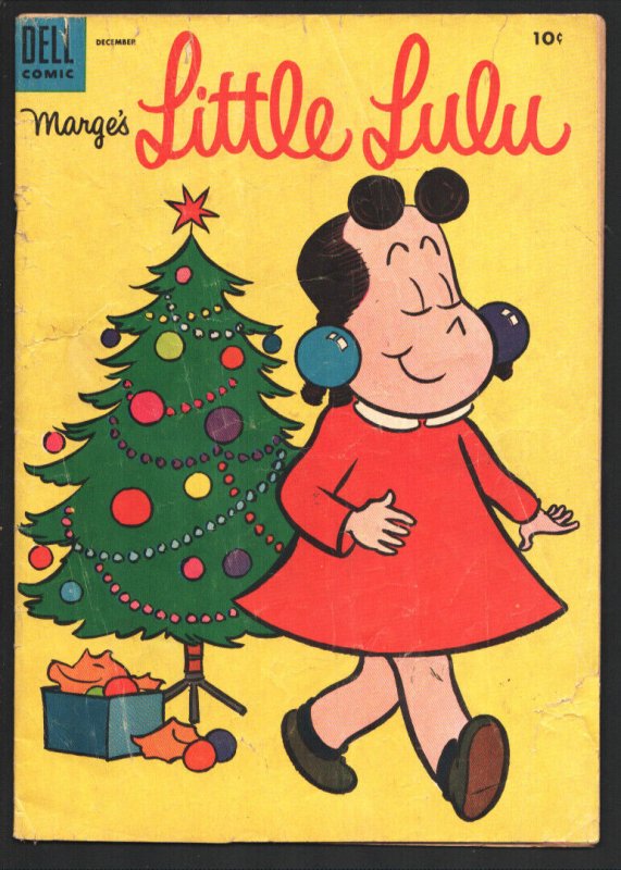 MARGE'S LITTLE LULU #78 1954-Dell-Christmas cover-Tubby-Alvin & Witch Hazel a...