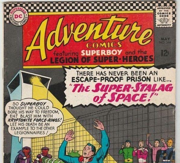 Adventure Comics #344 Superboy strict VF/NM 9.0 High-Grade  Legion  Super-Heroes