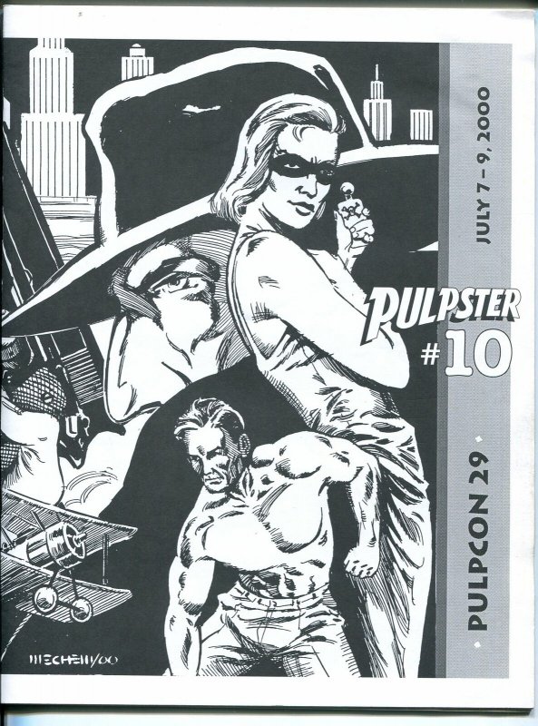 Pulpster #10 2000-program book for Pulpcon #29-loaded with pulp info-VF