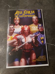 Red Sonja The Superpowers #1 Junggeun Yoon  Variant