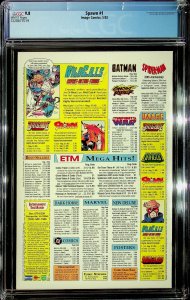 Spawn #1 (1992) - CGC 9.8 Cert #1228677019