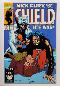 Nick Fury, Agent of S.H.I.E.L.D. #28 (Oct 1991, Marvel) VF+ 