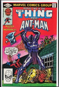 Marvel Two-in-One #87 Direct Edition (1982) The Thing