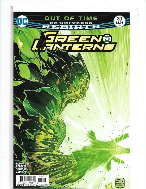 Green Lanterns #30 2016 Rebirth DC Comics NM Uncertified  nw120