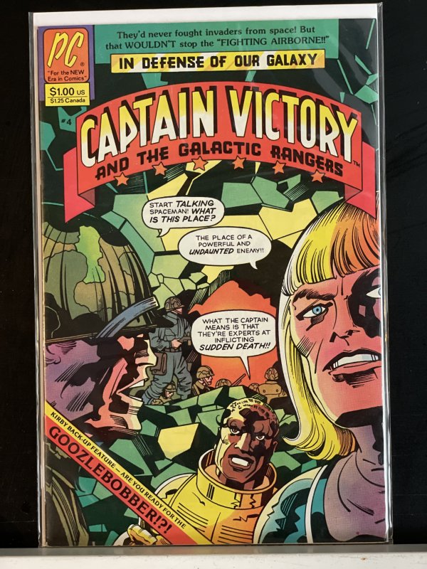 Captain Victory and the Galactic Rangers #4 (1982)