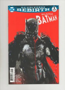 All Star Batman #1 - Jock Variant DC Rebirth! - (Grade 9.2) 2016