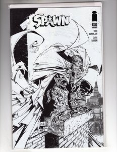 Spawn #315 Cover D - Greg Capullo Raw Pencils (2021)  / ECA5x
