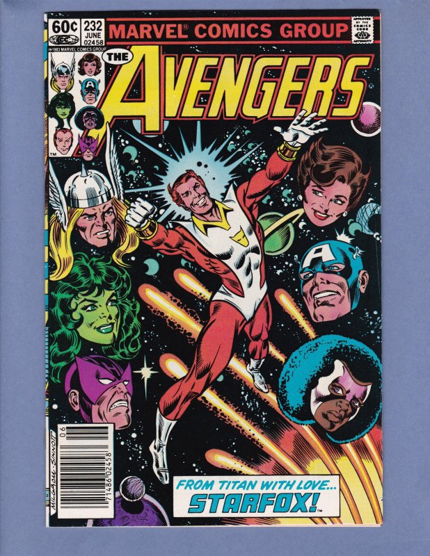 Avengers #232 VF/NM Marvel 1983