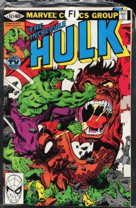 The Incredible Hulk #247 (1980) Hulk