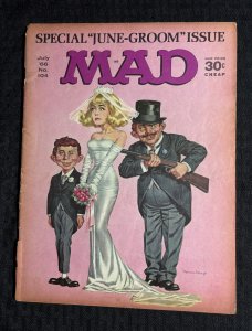 1966 MAD Magazine #104 GD+ 2.5 Alfred E Neuman Special June-Groom Issue