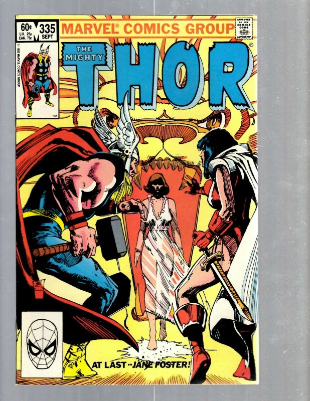 11 Thor Marvel Comic Books #310 335 340 341 342 343 345 346 347 348 349 GK39