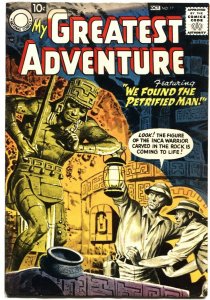 MY GREATEST ADVENTURE #17-1957--JACK KIRBY---RUBEN MOREIRA--NICK CARDY ART-RARE