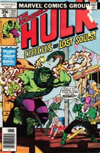 The Incredible Hulk #217 (1977) Hulk