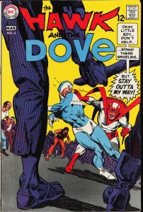 The Hawk and The Dove #4 (1969) The Hawk and the Dove