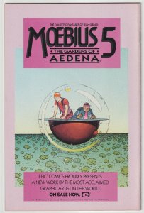 Doctor Zero #1 (Apr 1988, Epic), VFN-NM condition (9.0)