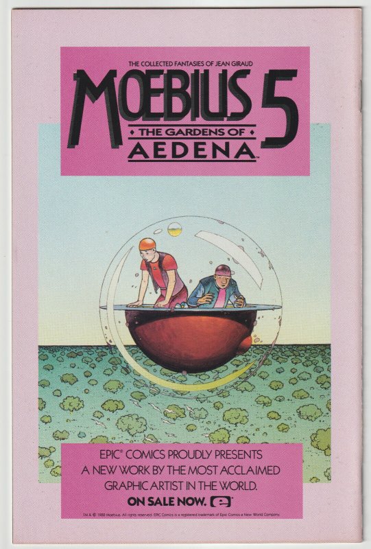 Doctor Zero #1 (Apr 1988, Epic), VFN-NM condition (9.0)