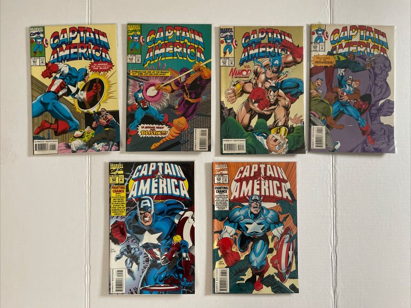 Captain America #421 - 426 Lot Of 6