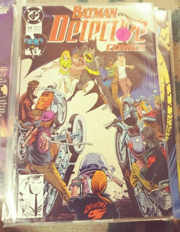 DETECTIVE COMICS # 614 BATMAN 1990 DC bruce wayne gotham ROBIN | Comic Books - Modern Age, DC Comics, Batman, Superhero / HipComic DETECTIVE COMICS # 614 BATMAN 1990 DC bruce wayne gotham ROBIN | Comic Books - Modern Age, DC Comics, Batman, Superhero / HipComic