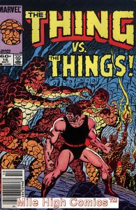 THING   (1983 Series)  (MARVEL) (FANTASTIC FOUR) #16 NEWSSTAND Fair Comics