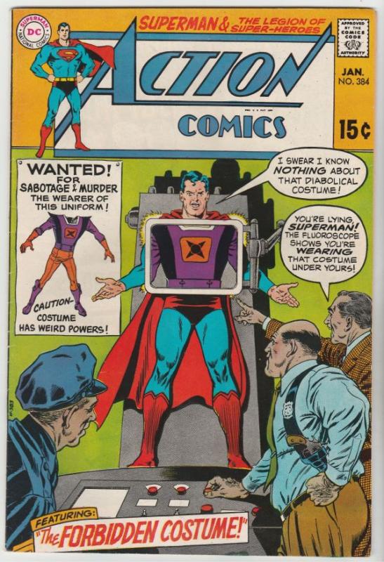 Action Comics #384 (Jan-70) NM/NM- High-Grade Superman, Superboy