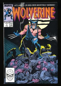 Wolverine (1988) #1 VF 8.0 1st Patch!