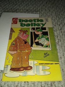 BEETLE BAILEY COMPLIMENTARY COPY (1970 Charlton) issue 73 VF-NM