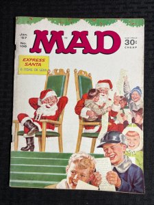 1967 MAD Magazine #108 GD 2.0 Alfred E Neuman / Christmas Santa Cover