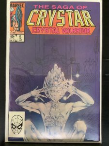 The Saga of Crystar, Crystal Warrior #5 (1984)