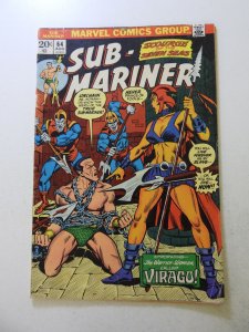 Sub-Mariner #64 (1973) VG/FN condition overspray