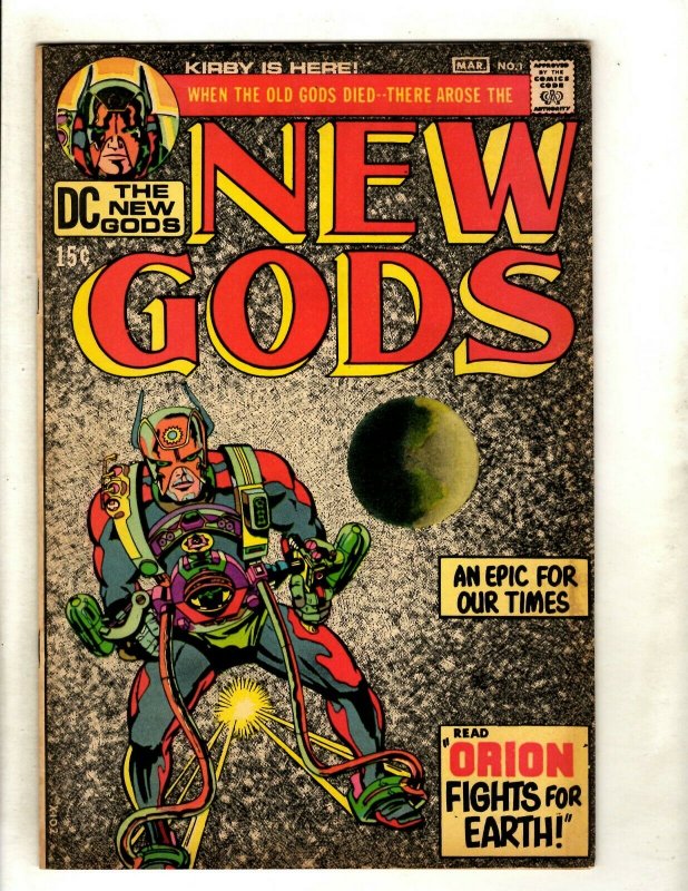 New Gods # 1 VF DC Comic Book Jack Kirby Fourth World Orion Darkseid RS1