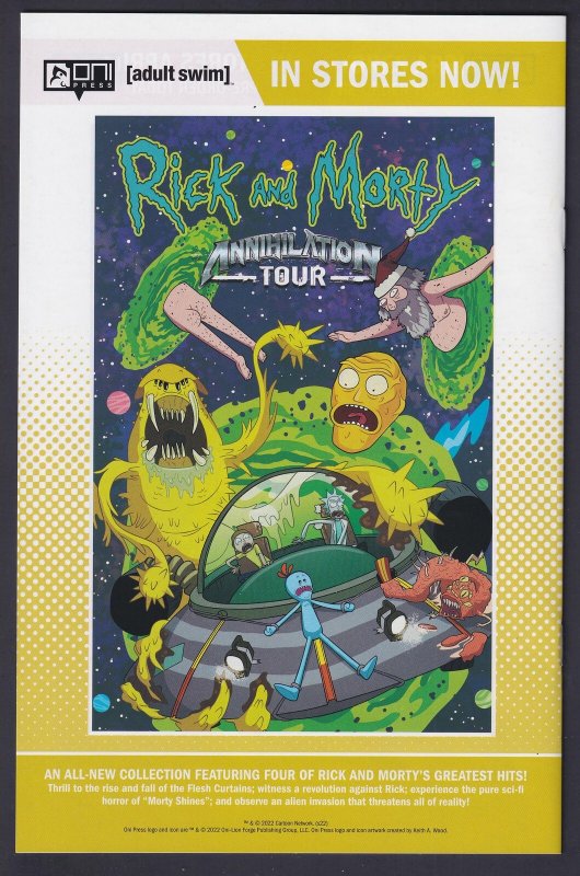 Rick and Morty Corporate Assets 4 (2022) NM 9.4 Modern Age Oni Press comic