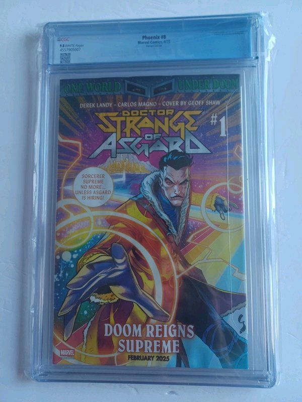 Phoenix #8 Mark Brooks Animated Style Variant Cover - 2025 - CGC 9.8