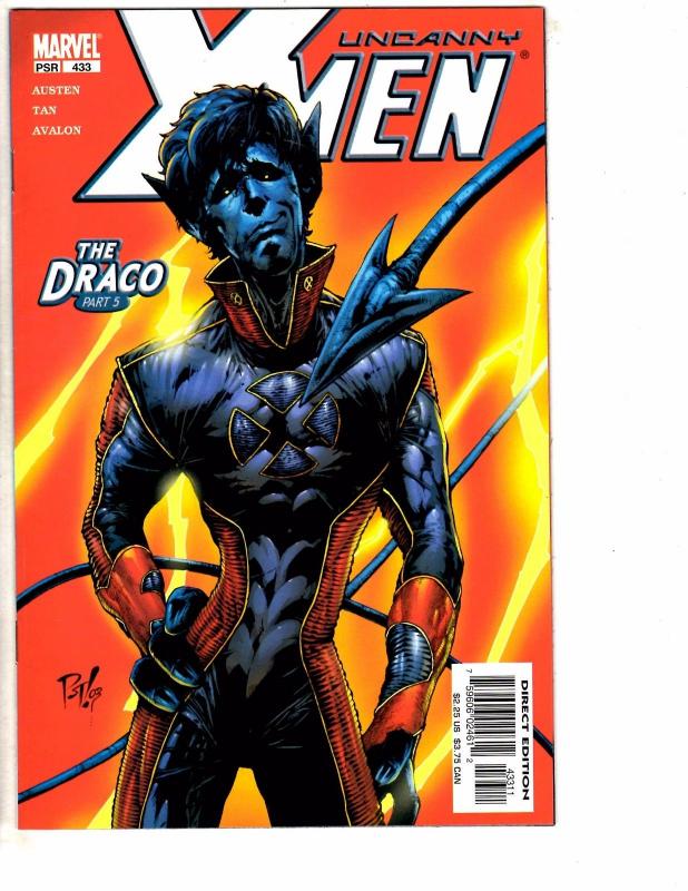 5 Uncanny X-Men Marvel Comic Books # 429 430 431 432 433 Gambit Wolverine BF6