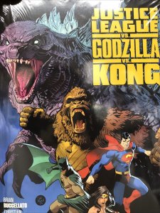 Justice League Vs Godzilla Vs Kong (2025) HC DC Comics • Brian Buccellato • Duce