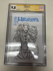 Witchblade (2024) # 1 (CGC 9.8 SS) Signed & Sketch Tim Vigil