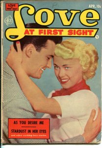 Love At First Sight #21 1953-Ace-spicy art-headlights-lingerie panels-VG