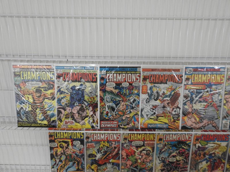 The Champions (1975) #'s 1-17 Complete Set!!! Avg FN/VF Condition!
