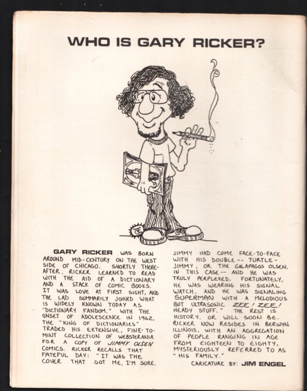 All-Time All Time #1 1973-1st issue-Gary Richter-Captain Marvel cover