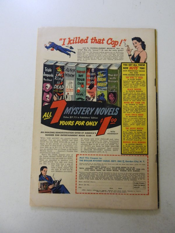 Tales from the Crypt #36 (1953) VG+ condition stamp back cover