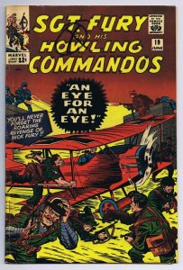 Sgt Fury and His Howling Commandos #19 ORIGINAL Vintage 1965 Marvel Comics