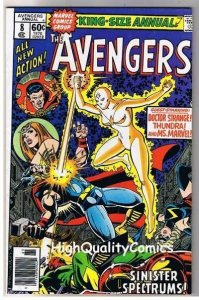 AVENGERS 8 King-Size, FN, Thor, Captain America, Iron Man, more in store 1978