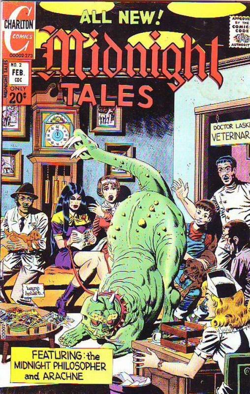 Midnight Tales #2 (Feb-73) VF/NM High-Grade The Midnight Philosopher, Arachne