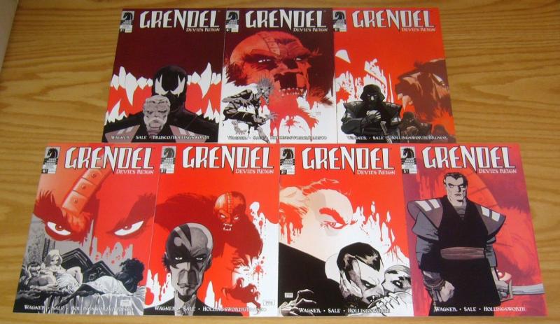 Grendel: Devil's Reign #1-7 VF/NM complete series - matt wagner - tim sale set