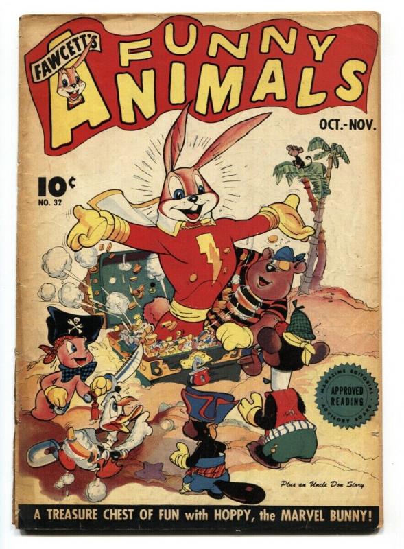 Fawcett's Funny Animals #32 1945- Golden Age  G