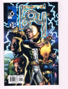 Lot Of 4 Marvel Boy Marvel Knights Comic Books # 1 2 3 4 Morrison Jones CH15