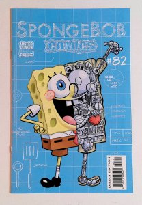 Spongebob Comics 82 Design Cover Mr Krabs Patrick Mermaid Man Low Print