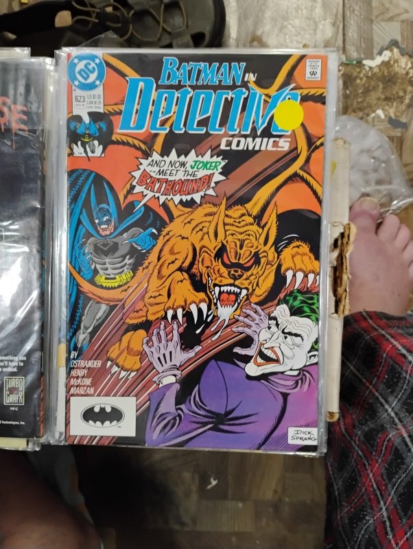 DETECTIVE COMICS  # 623 1990 DC COMIC BATMAN tim drake  DICK SPRANG JOKER