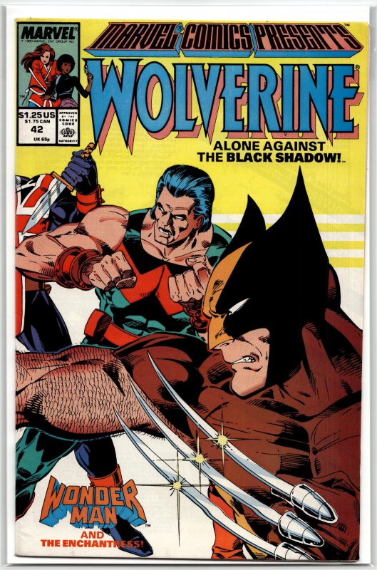 Marvel Comics Presents #42 (1990) Union Jack