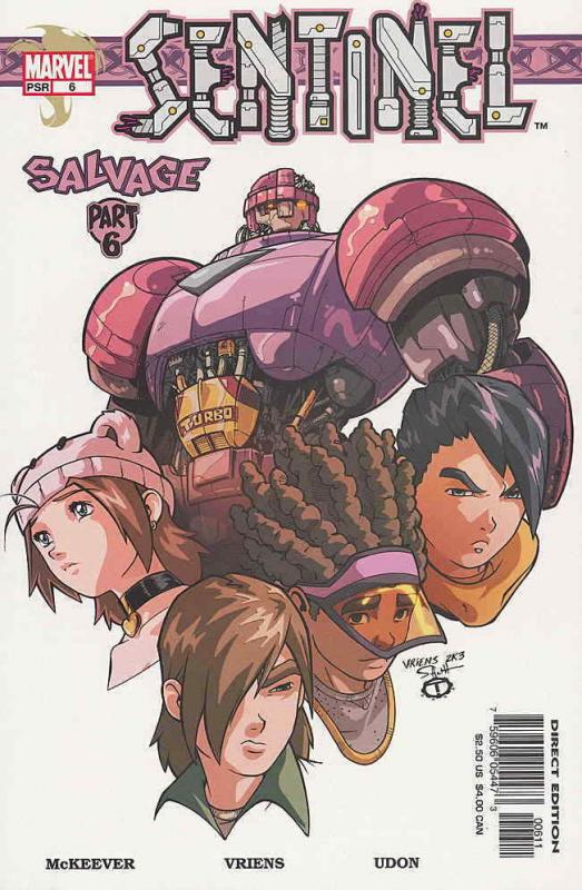 Sentinel (2nd Series) #6 VF/NM; Marvel | save on shipping - details inside